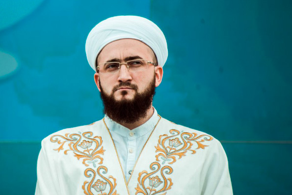 Поздравление главы Татарстанской митрополии муфтию РТ Камилю Самигуллину с праздником Курбан-байрам