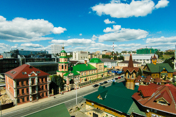 В Духосошественском храме Казани началась внутренняя роспись