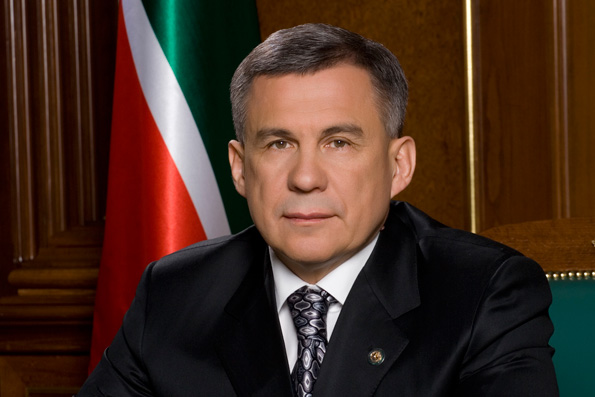 Поздравление главы Татарстанской митрополии Президенту РТ Р.Н. Минниханову с праздником Курбан-байрам