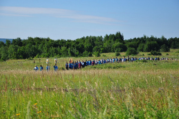 В Менделеевском районе состоялся Тихогорский крестный ход