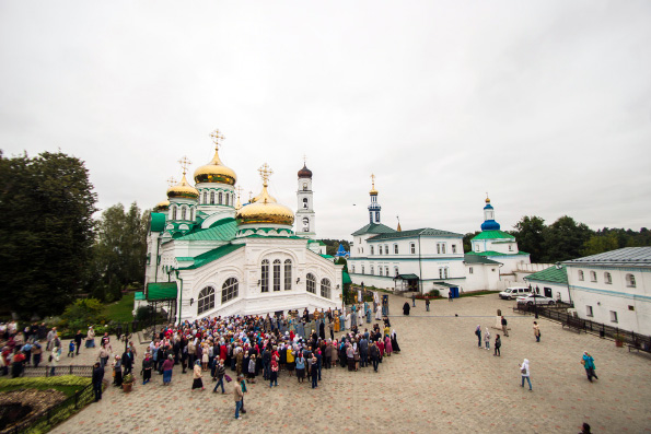 В Раифском монастыре прошли молитвенные торжества в честь Грузинской иконы Божией Матери