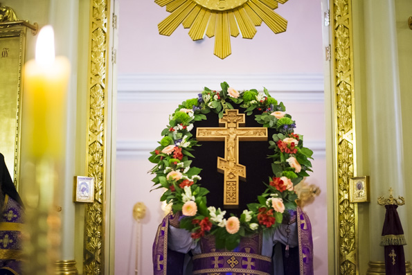 Крестовоздвиженский храм Казанско-Богородицкого монастыря отметил престольный праздник