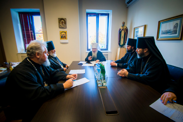 Митрополит Феофан возглавил очередное заседание Архиерейского Совета Татарстанской митрополии