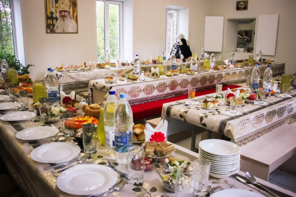 В Новоиерусалимском подворье Казани открылась новая трапезная