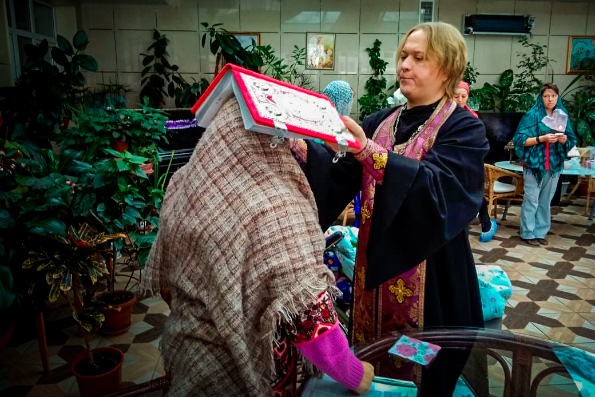 В казанском детском хосписе состоялось Таинство Соборования