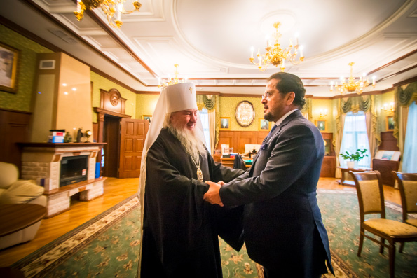 Состоялась встреча главы Татарстанской митрополии с делегацией Объединенных Арабских Эмиратов