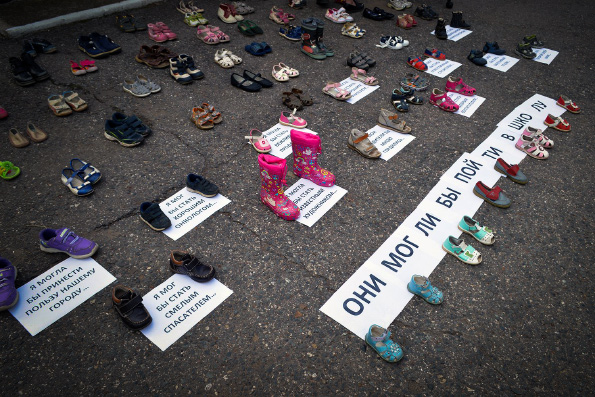 В Набережных Челнах впервые прошла акция «Они могли бы пойти в школу»