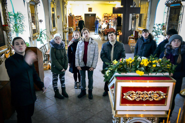 В дни новогодних каникул православная молодежь Набережных Челнов посетила Казанскую духовную семинарию