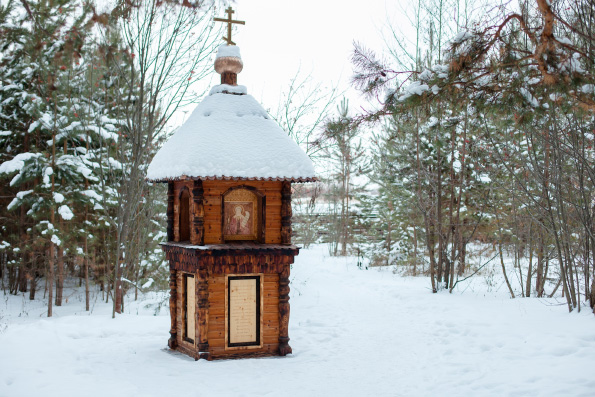 В селе Бима реконструировали часовню-столб