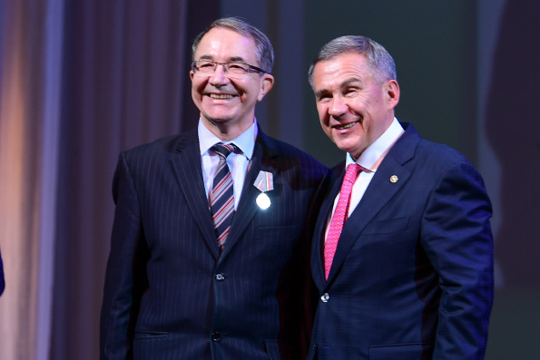 Преподавателя Казанской духовной семинарии наградили медалью «За доблестный труд»