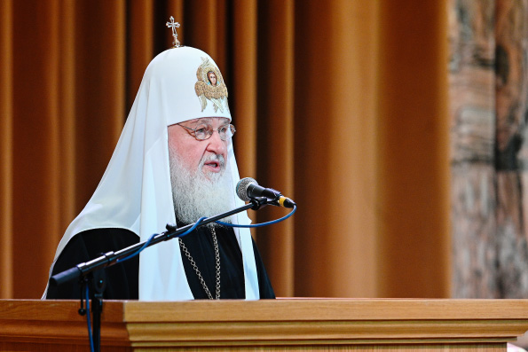 Патриарх Кирилл призвал народ быть с Русской Церковью в ситуации намеренного провоцирования раскола Православия