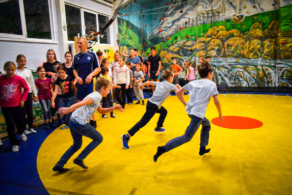 В Вознесенском соборе Набережных Челнов в дни осенних каникул прошли спортивные мероприятия для детей