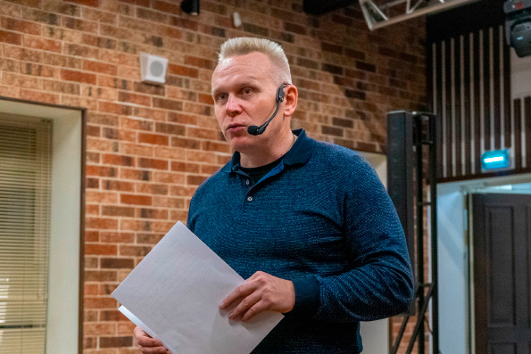 В Культурном центре имени А. С. Пушкина состоялась лекция профессора кафедры богословия и религиозной философии Олега Агапова