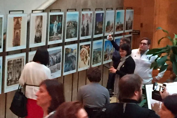 Фотовыставка в Храме Христа Спасителя