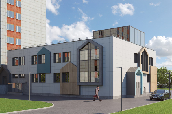 Казанский храм преподобного Серафима Саровского начинает ремонт здания будущей воскресной школы