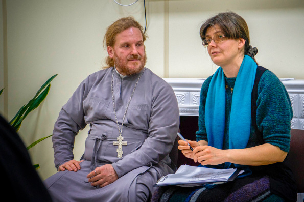 В Казанской духовной семинарии состоялась встреча со священником Димитрием Кузьмичевым, посвященная супружеству