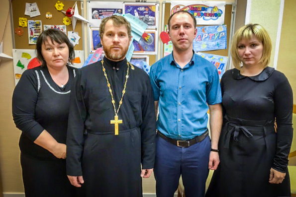 Руководитель социального отдела Казанской епархии встретился с сотрудниками казанского центра социального обслуживания населения