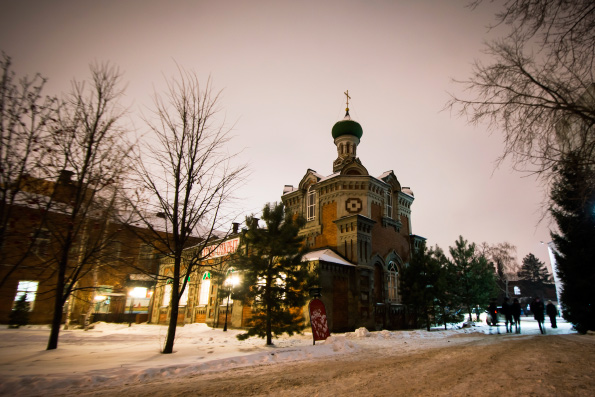 Православная молодежь Казани посетила храм святителя Варсонофия