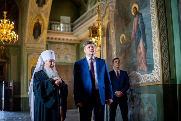 Митрополит Феофан встретился с помощником Президента РФ Анатолием Серышевым