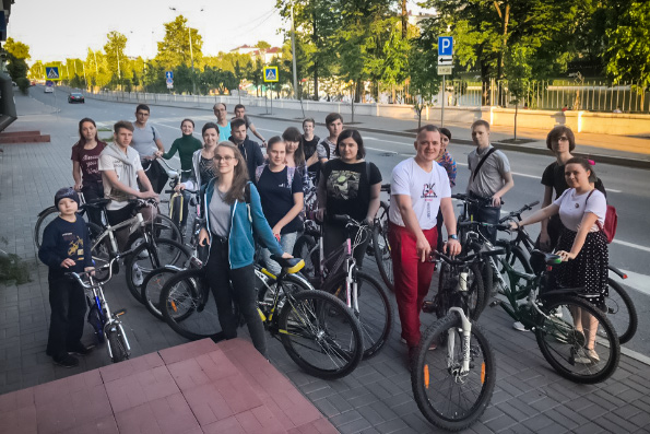 Православная молодежь провела историческую велоэкскурсию по Казани