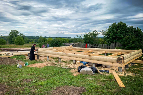 В скиту Раифского монастыря началось строительство братского корпуса