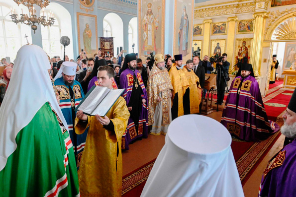 Слово Святейшего Патриарха Кирилла при вручении архиерейского жезла Преосвященному Игнатию (Григорьеву), епископу Чистопольскому и Нижнекамскому