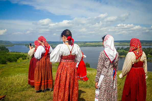 Ансамбль «Духов день» принял участие в престольном празднике церкви в селе Соколка Мамадышского района