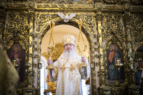 Проповедь митрополита Феофана в праздник Крещения Руси в Раифском монастыре Казани