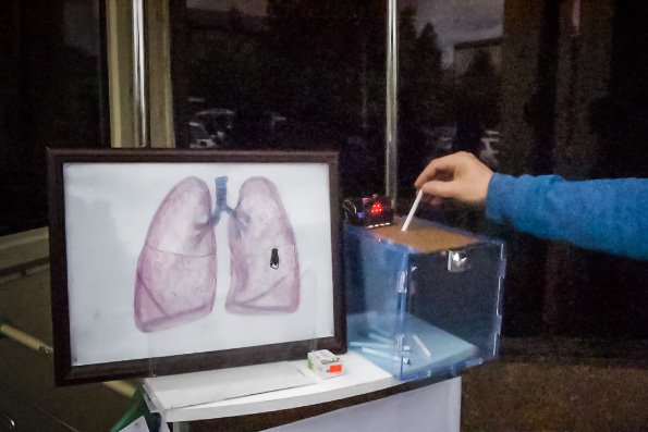 Социальный отдел Казанской епархии провел необычную антитабачную акцию