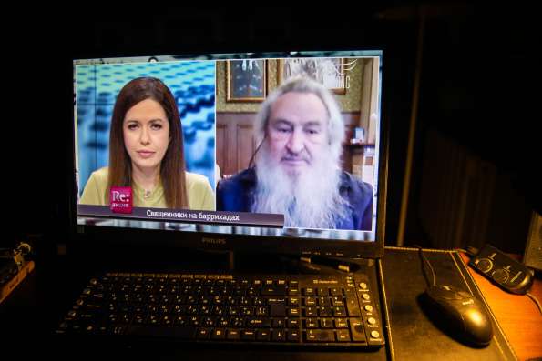 Митрополит Феофан принял участие в программе «RE:акция» на телеканале «Спас»