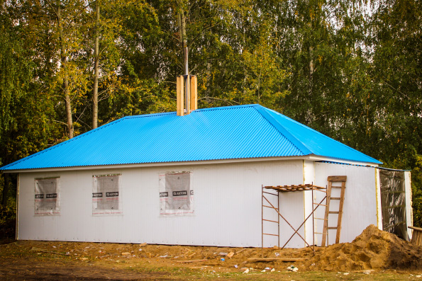 В кряшенском приходе Набережных Челнов продолжается строительство церкви