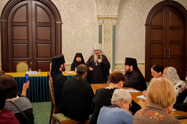 В рамках Рождественских чтений митрополит Феофан возглавил работу секции «Православная культура в современной школе»