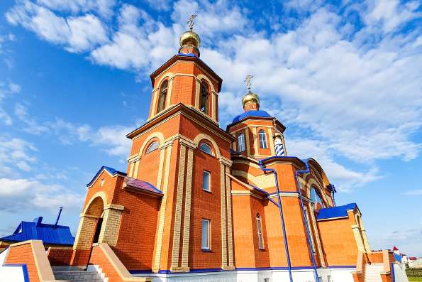 Храм святителя Николая Чудотворца в селе Сиктерме-Хузангаево