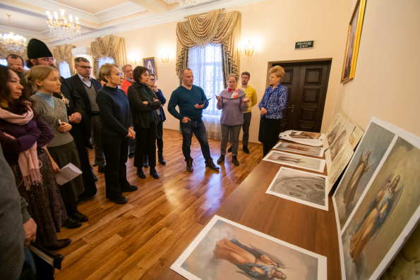 Состоялось очередное обсуждение росписи собора Казанской иконы Богородицы