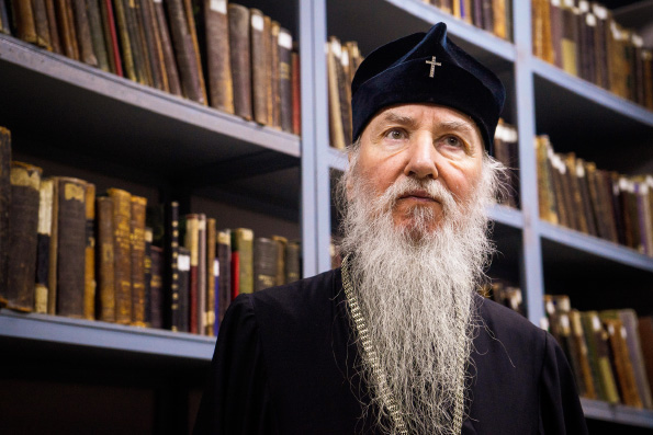 В Казанской духовной семинарии состоялась встреча митрополита Берлинского Марка с воспитанниками духовной школы