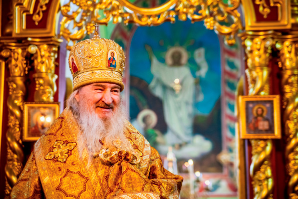 Поздравление митрополиту Феофану с годовщиной иерейской хиротонии