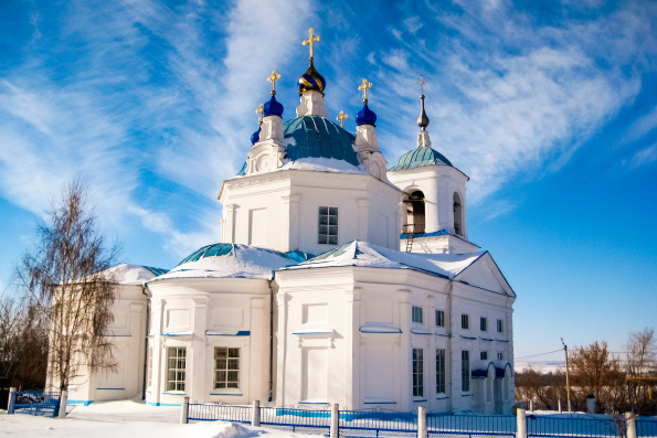 Храм Богоявления Господня, село Киять (Кият)