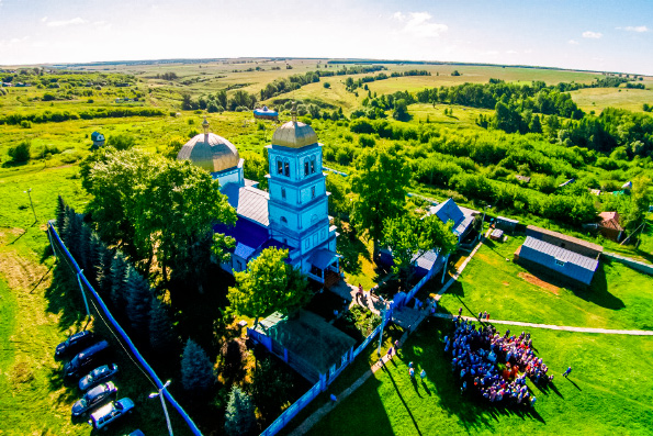 Храм Казанской иконы Божией Матери, село Большое Фролово