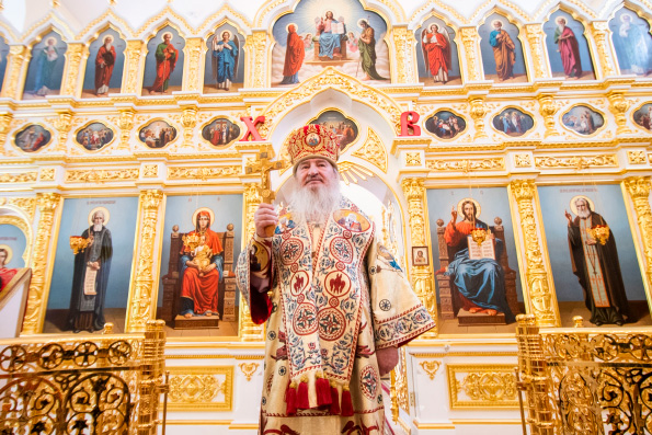 Поздравление митрополиту Феофану с днем рождения от лица духовенства Казанской епархии