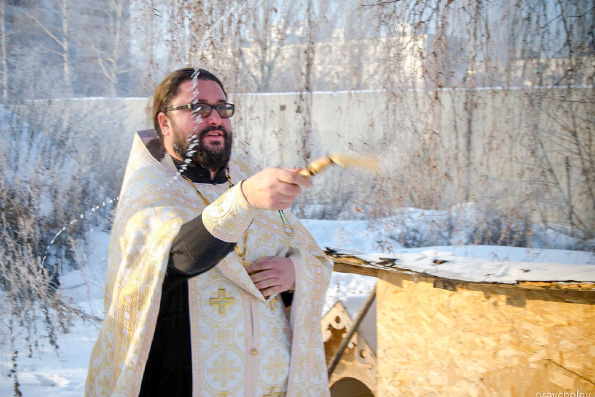 В Набережных Челнах освятили место под строительство храма