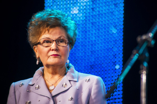 Митрополит Феофан поздравил директора Республиканского Фонда возрождения памятников Татьяну Ларионову с днём рождения