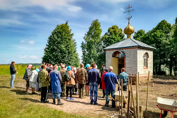 В Никольском скиту Раифского монастыря началась подготовка к возведению деревянного храма