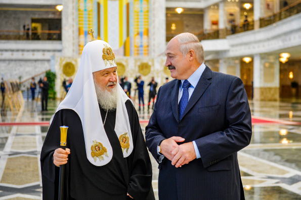 Патриарх Кирилл выразил надежду на продолжение сотрудничества с властями Беларуси в духовно-нравственных вопросах