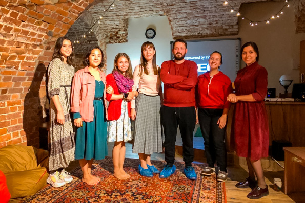 Православная молодежь Казани встретилась с организатором фолк-кемпа на Русском севере