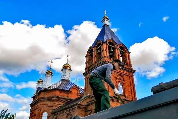 Православные челнинцы оказали помощь восстанавливающемуся храму в селе Умяк