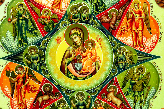 Акафист Пресвятой Богородице перед Ея иконой, именуемой «Неопалимая Купина»   