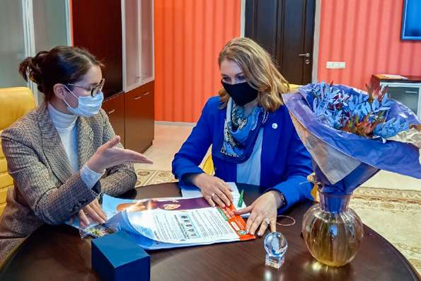 Руководитель Центра защиты материнства «Умиление» встретилась с Уполномоченным по правам ребенка в РТ