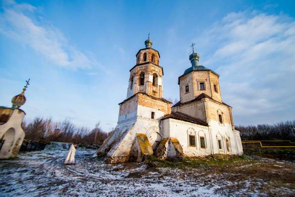 Учащиеся средней школы Высокогорского района Татарстана посетили старинный храм