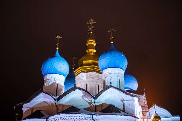 Трансляция чина Торжества Православия из Благовещенского собора Казанского кремля