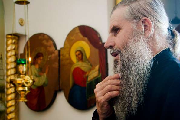 Отошел ко Господу иеродиакон Викентий (Цыганов)